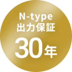 N-type出力保証30年