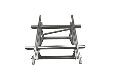 MGAⅡ（U字型ベースレール式アルミ製野立架台）