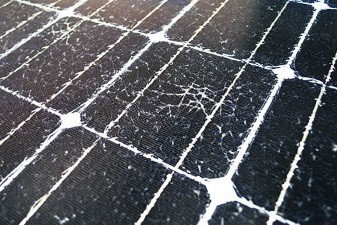 モジュールの破損