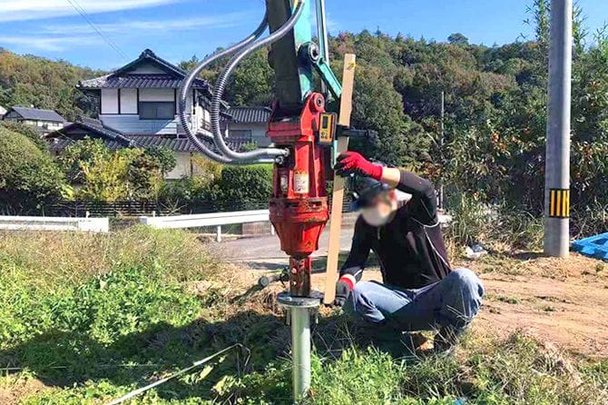 杭打ちイメージ