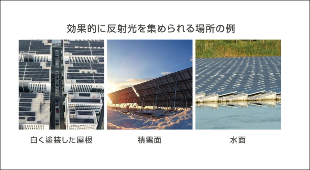太陽電池モジュールの両面ガラスの解説画像