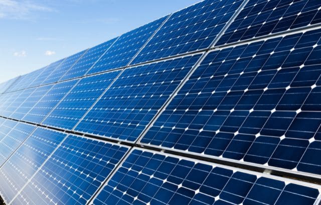 太陽光発電の写真