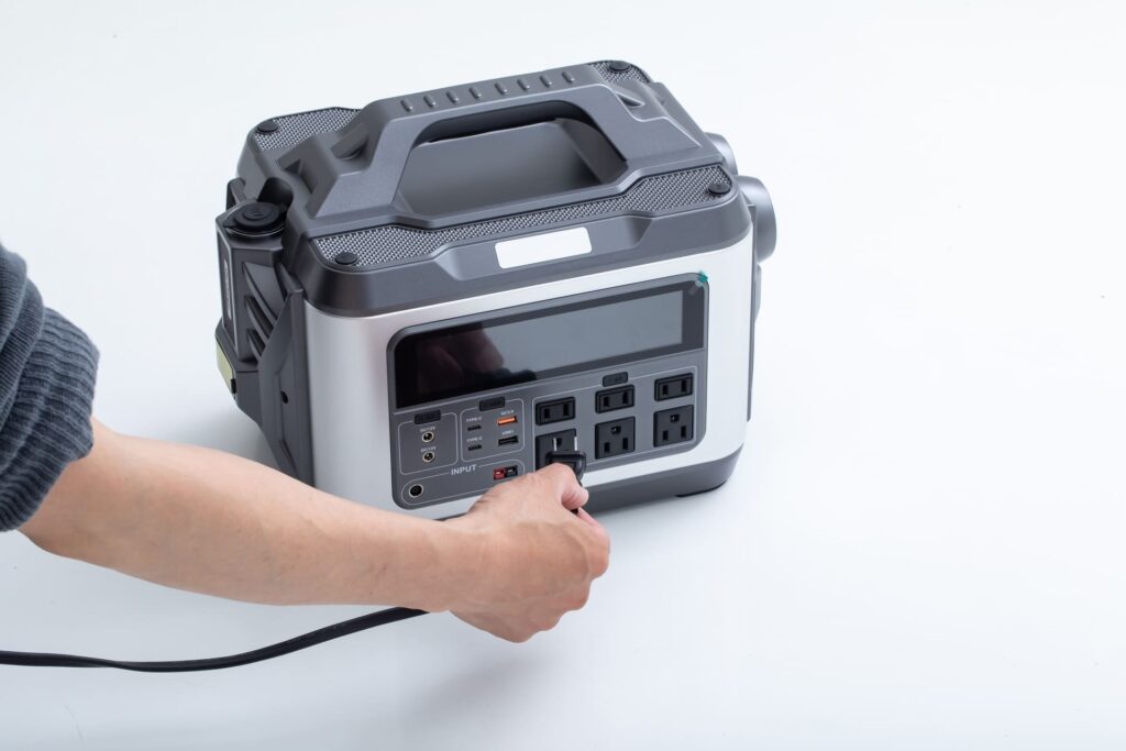 蓄電池があれば停電時に電気が使えることがわかる画像