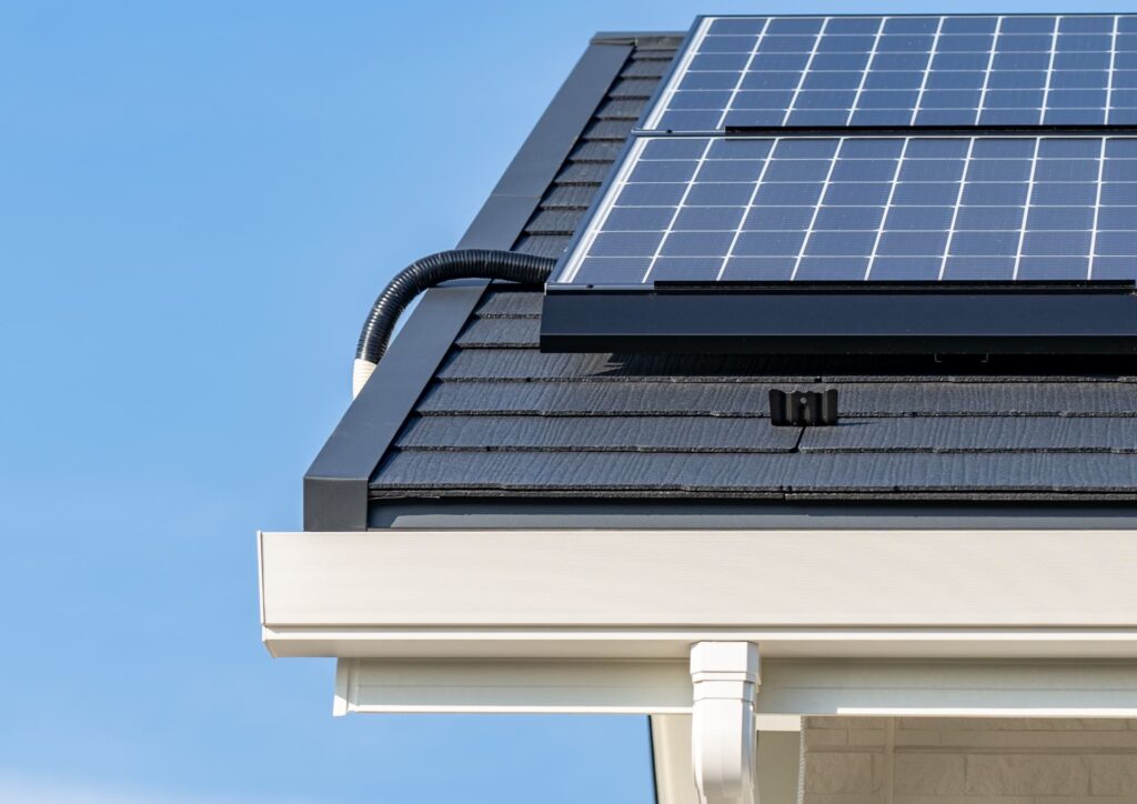 AIを活用した住宅用太陽光発電の写真