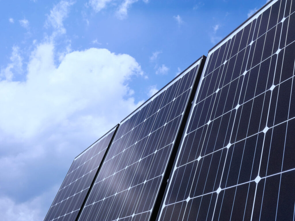 太陽電池モジュールの画像