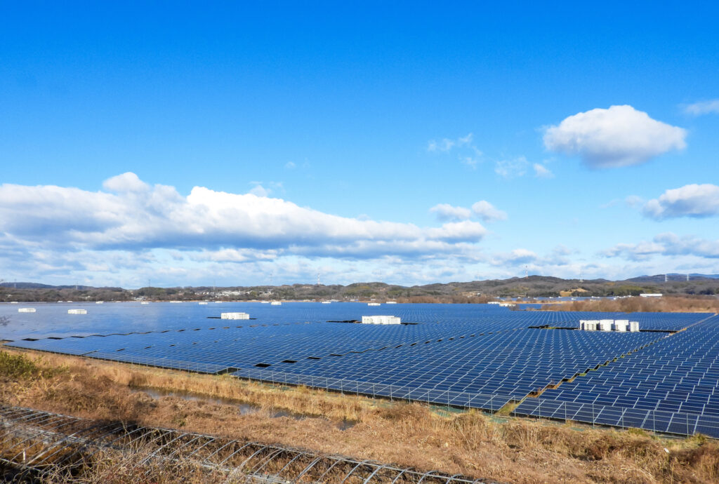太陽光発電の写真